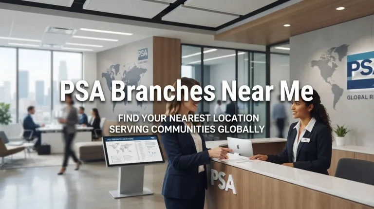 PSA Branches Near Me