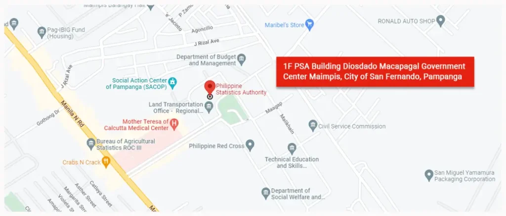 PSA San Fernando Pampanga
