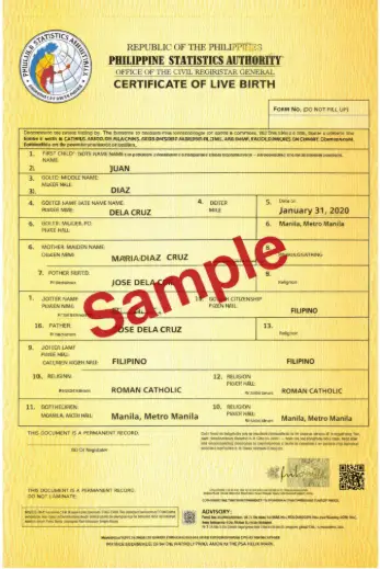 PSA Birth Certificate: Fast Online Application & Delivery